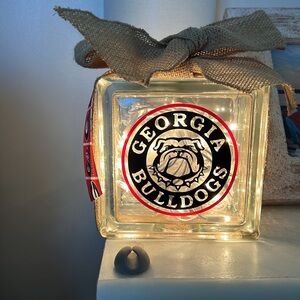 UGA nightstand  nightlight
